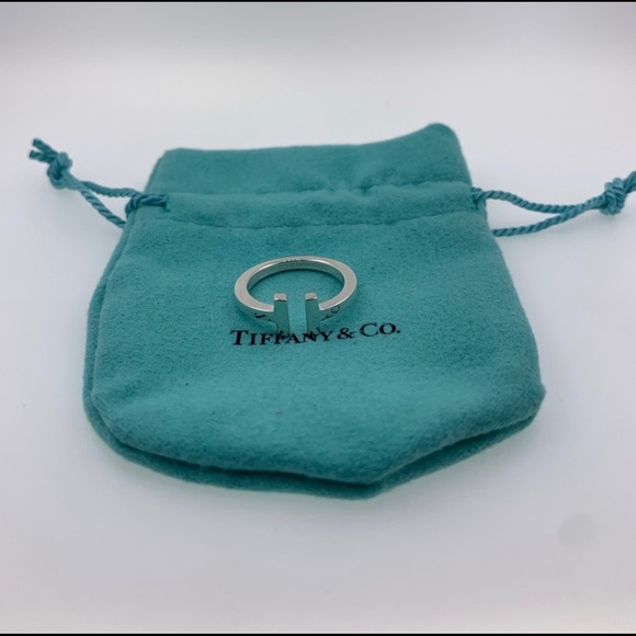 Tiffany & Co. Jewelry - Tiffany & Co T Ring Size 8
